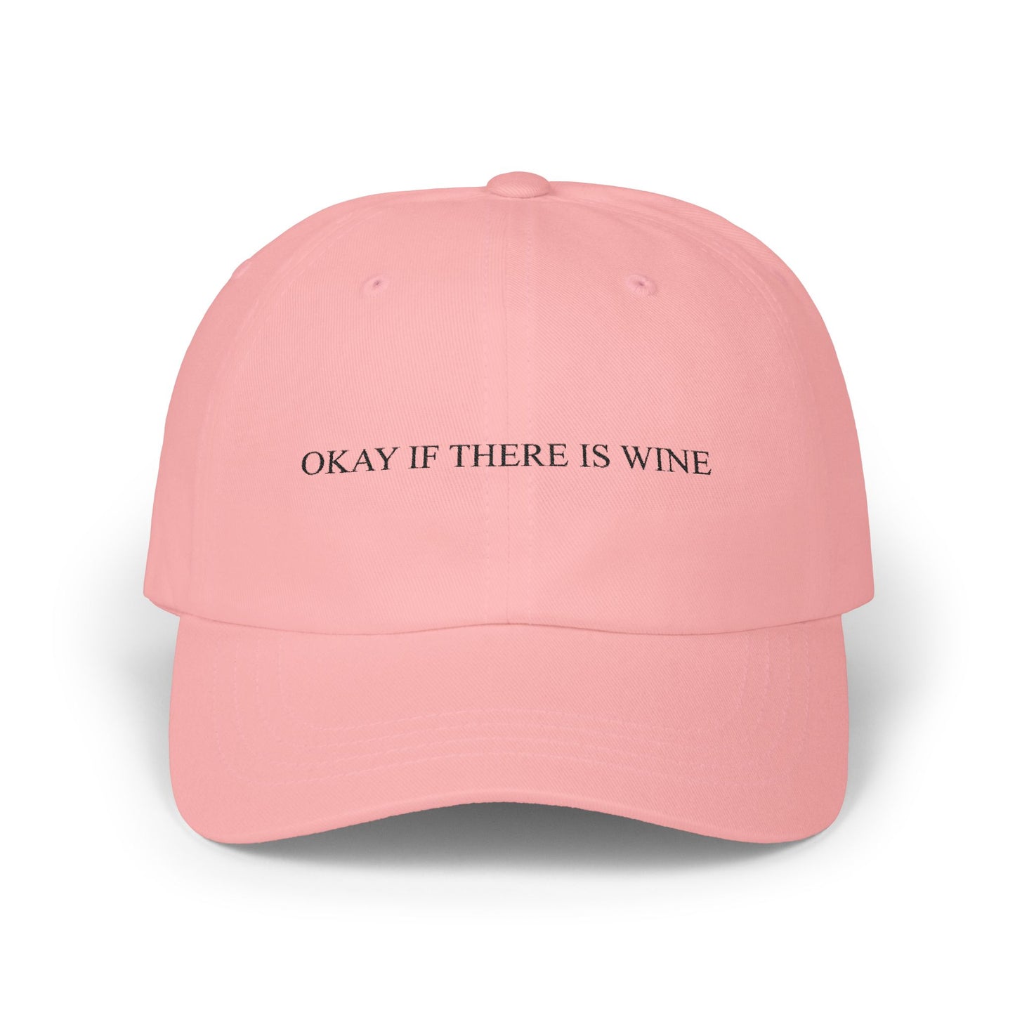 okay if there is wine hat
