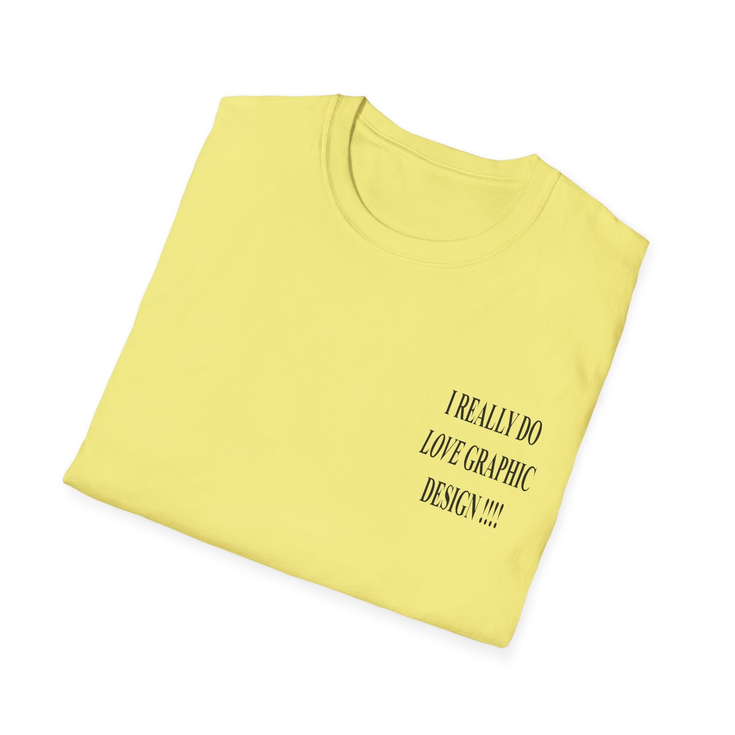 love graphic design t-shirt