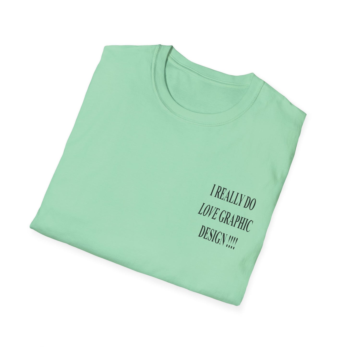 love graphic design t-shirt