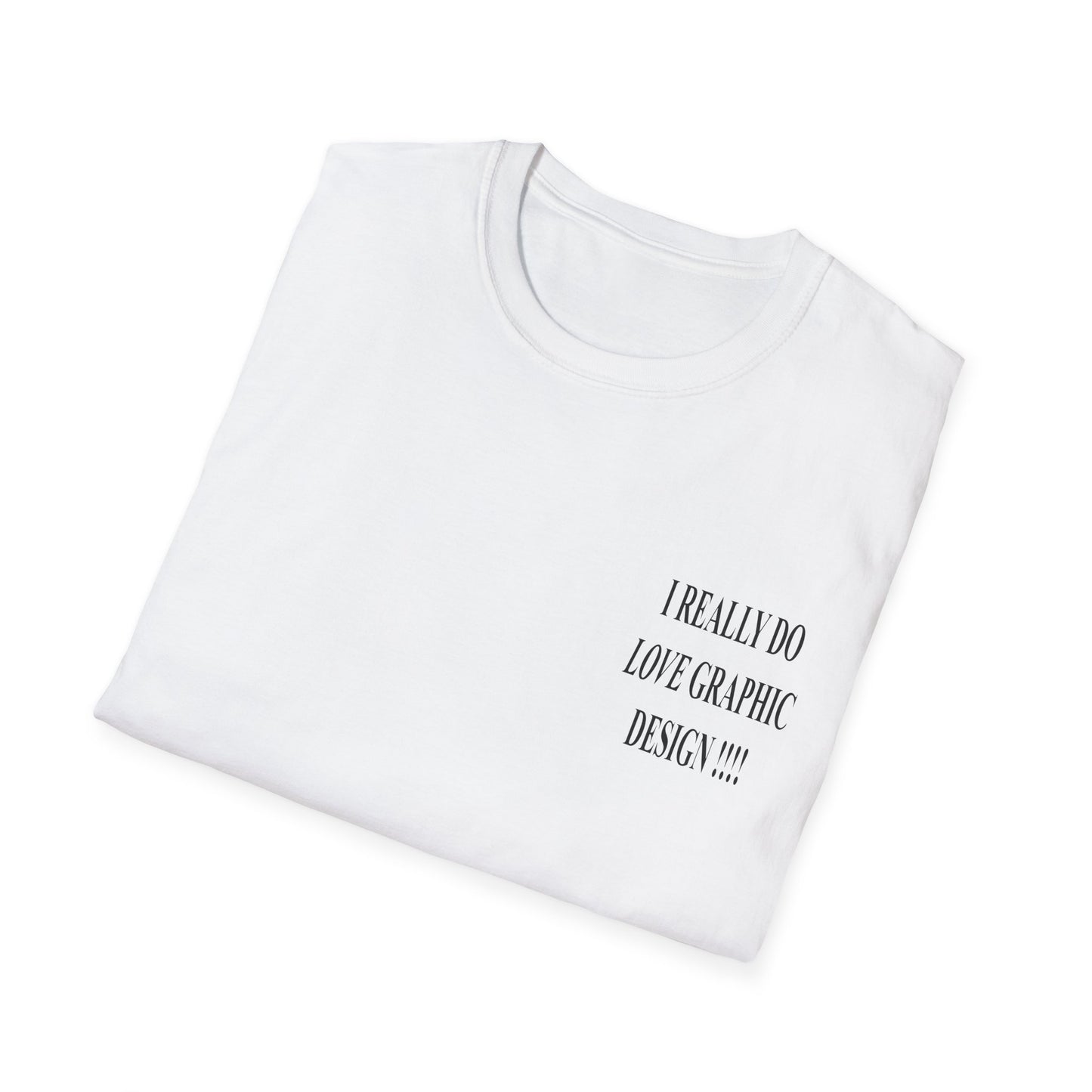 love graphic design t-shirt