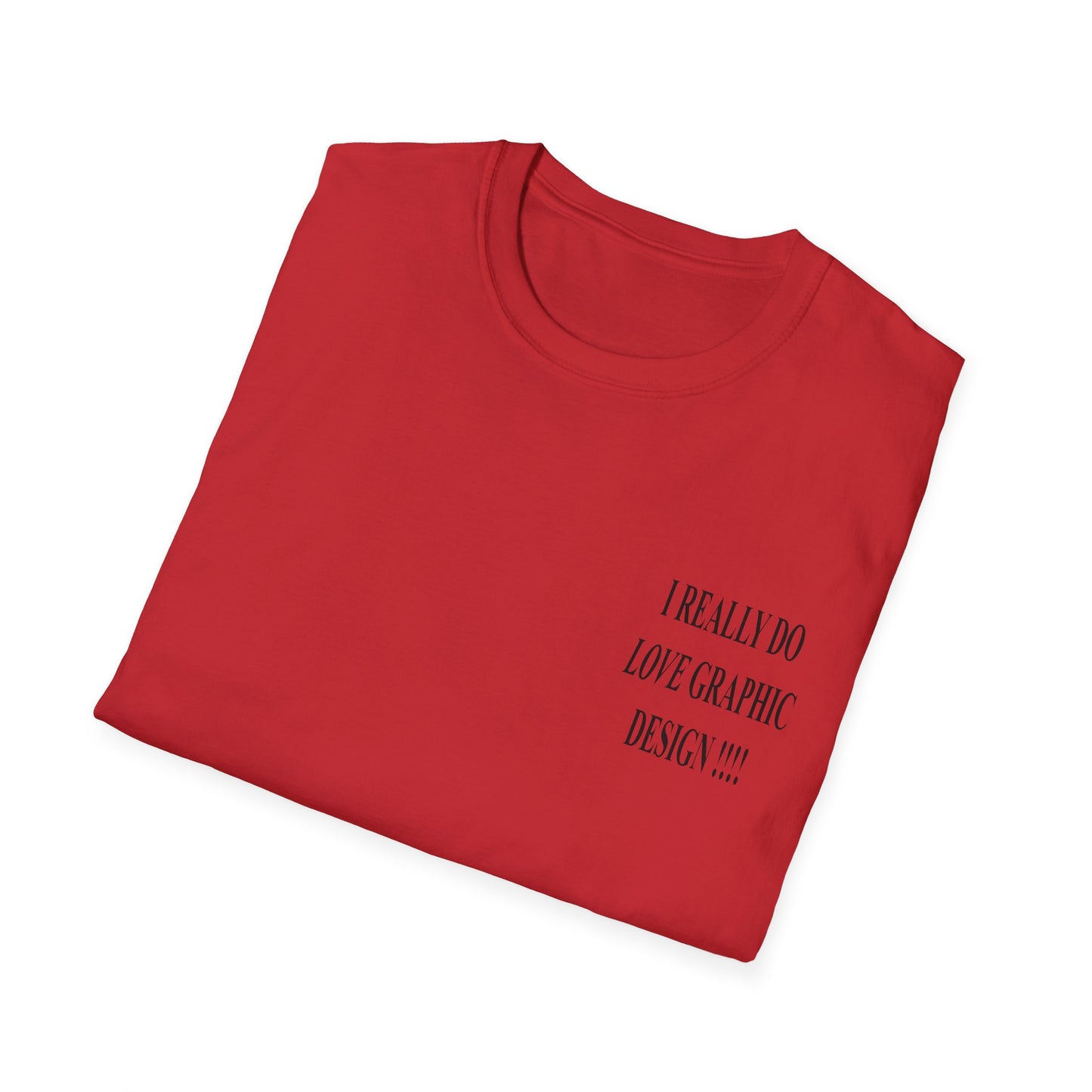 love graphic design t-shirt
