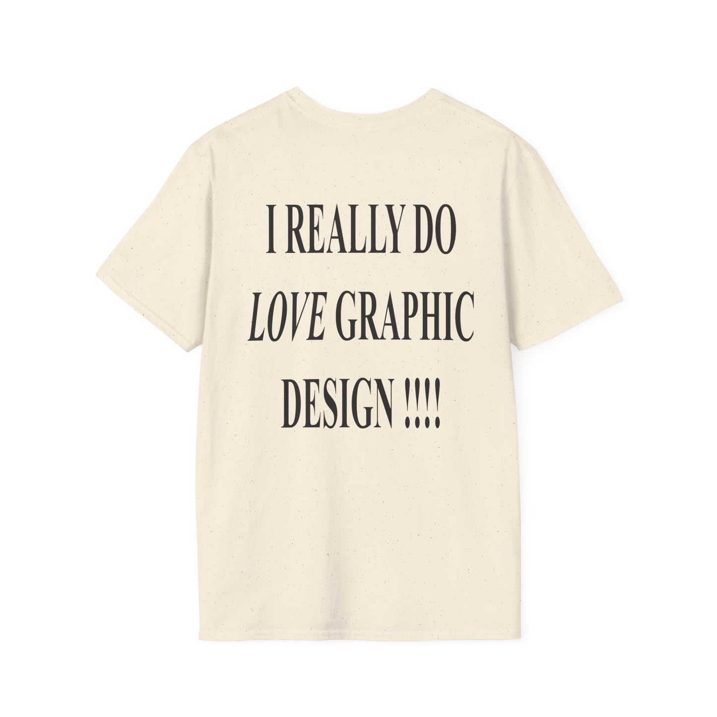 love graphic design t-shirt