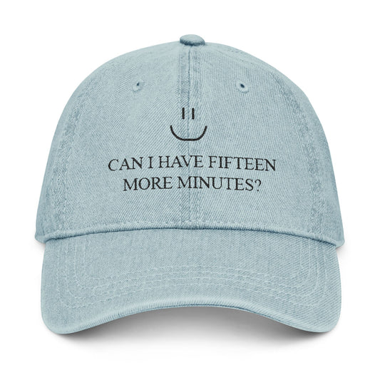 Denim Hat (Embroidery)