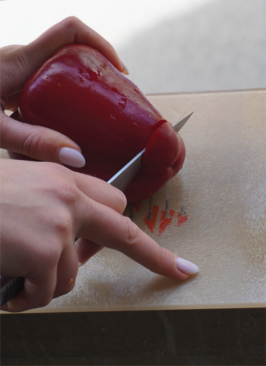 Canted Matches Cutting Board