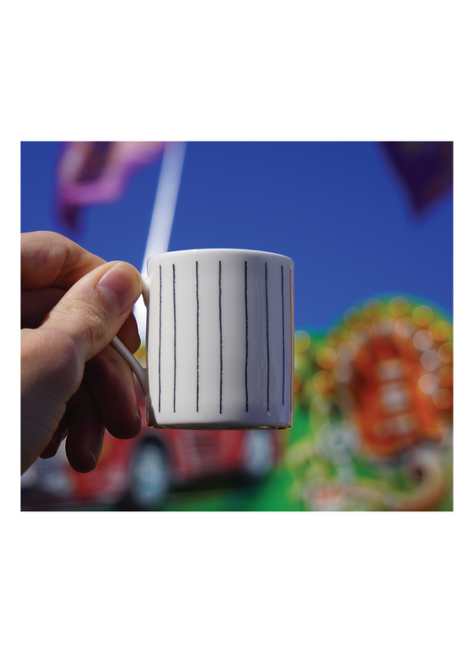Hand-Drawn Espresso Cup